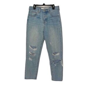 Melville High Waisted Distressed “Mom” Jeans size 27